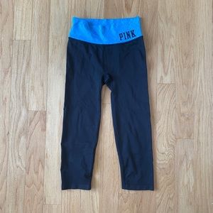 PINK VS cropped leggings